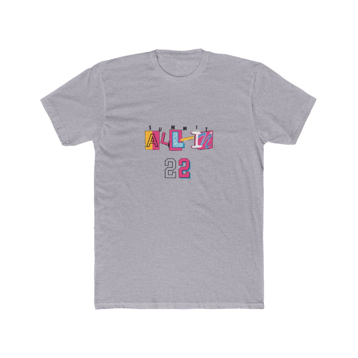 All-In Summit Bold Graphic T Shirt - Besties Adventure Gear