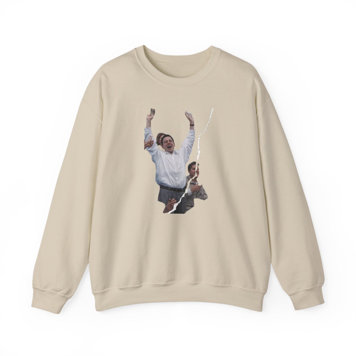 Young Sacks Gangster Origin Story Crewneck Sweatshirt - Mobster Fan Gift - alternate angle 4, merchandise