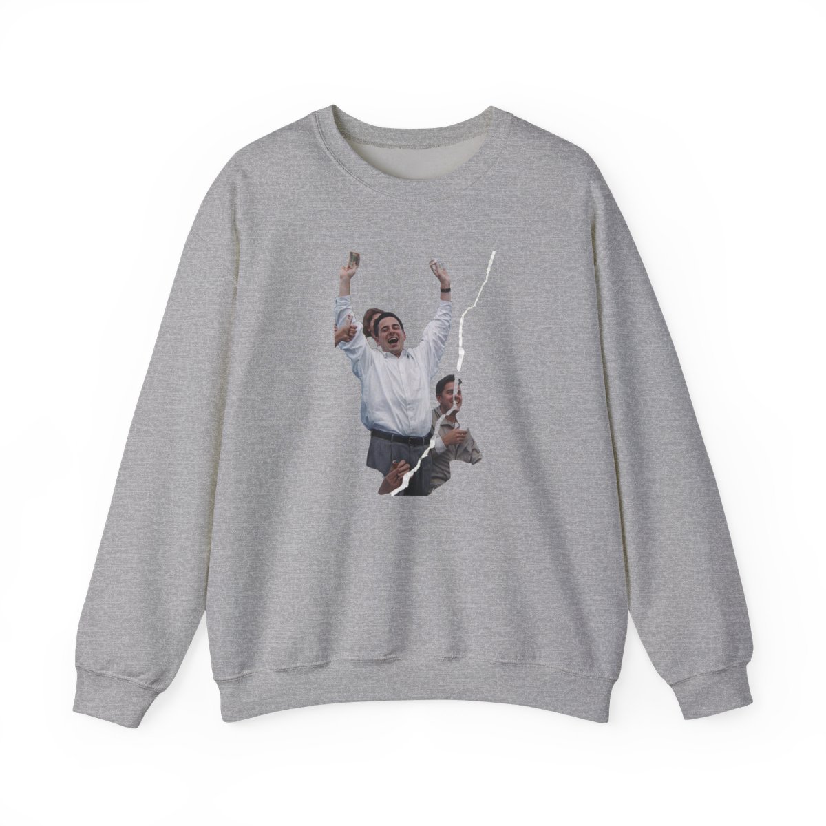 Young Sacks Gangster Origin Story Crewneck Sweatshirt - Mobster Fan Gift - alternate angle 5, merchandise