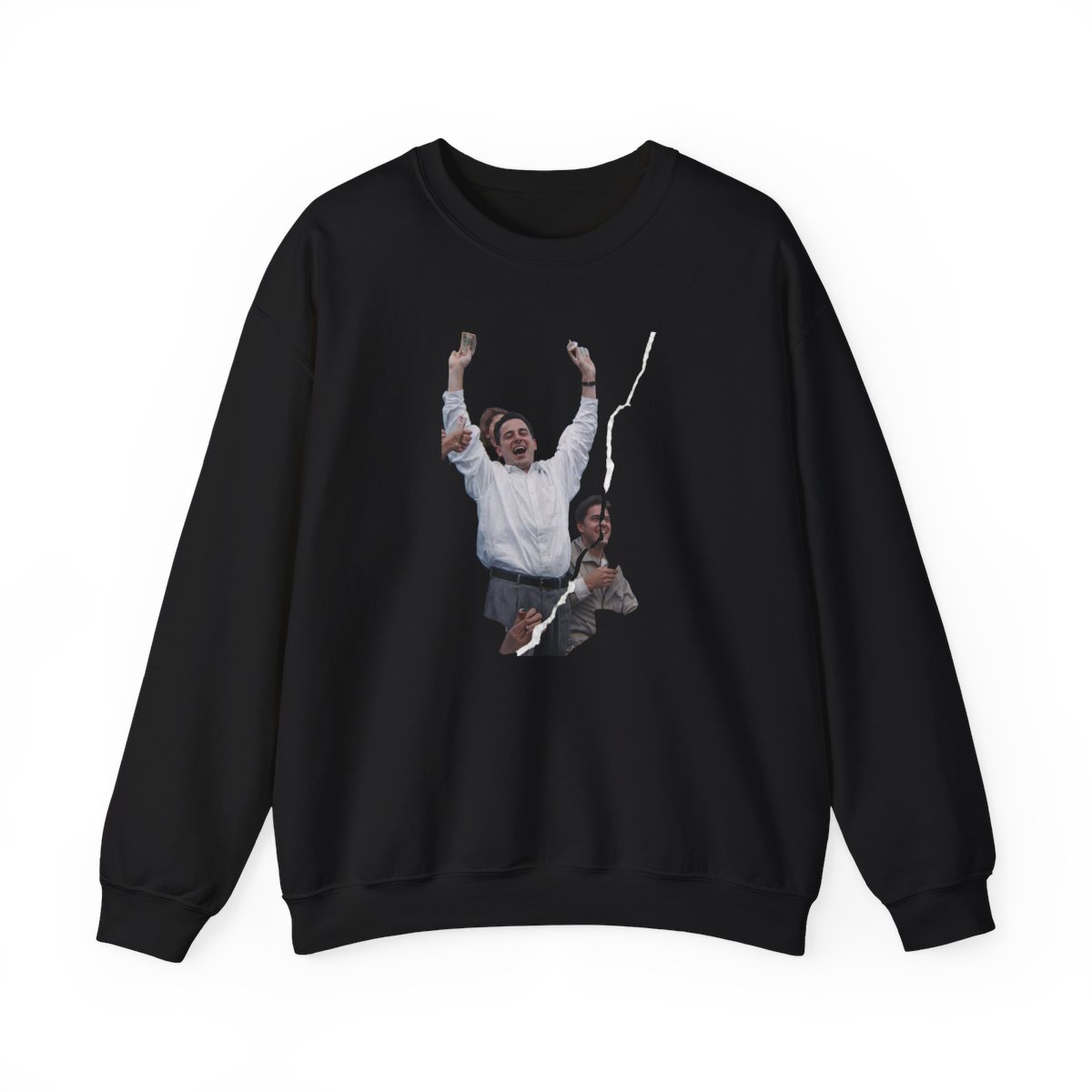 Young Sacks Gangster Origin Story Crewneck Sweatshirt - Mobster Fan Gift - alternate angle 3, merchandise