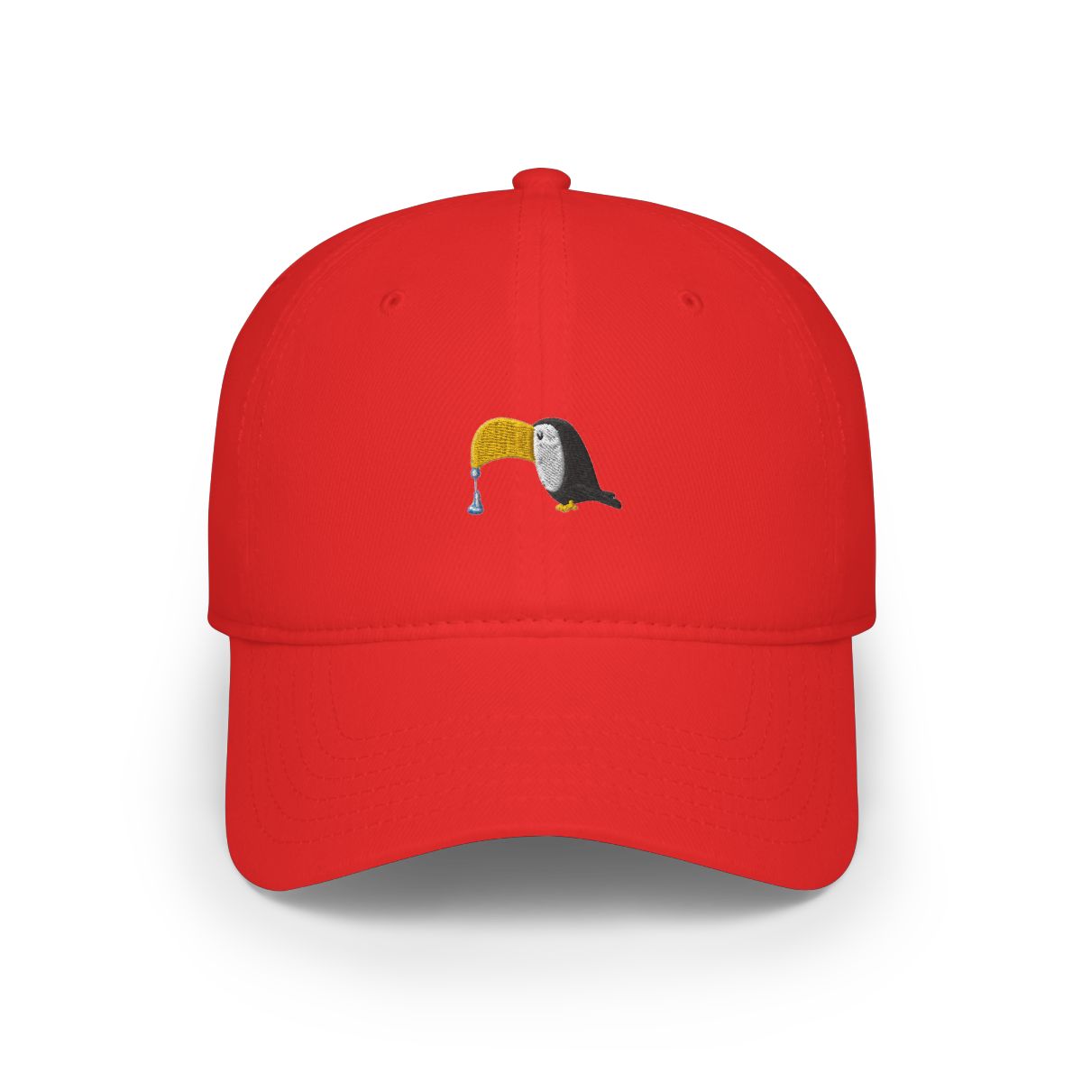 Beak Motif Beanie Hat | Cozy Bird Lover Winter Accessory - Official Hats & Caps merchandise