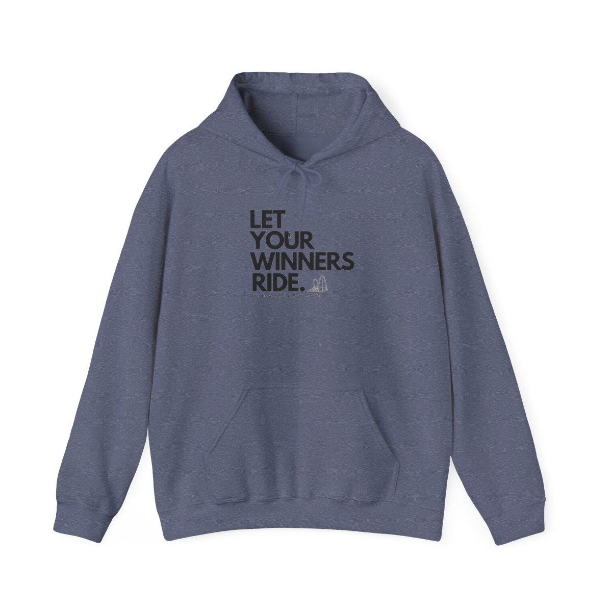 LET YOUR WINNERS RIDE HOODIE - alternate angle 4, merchandise