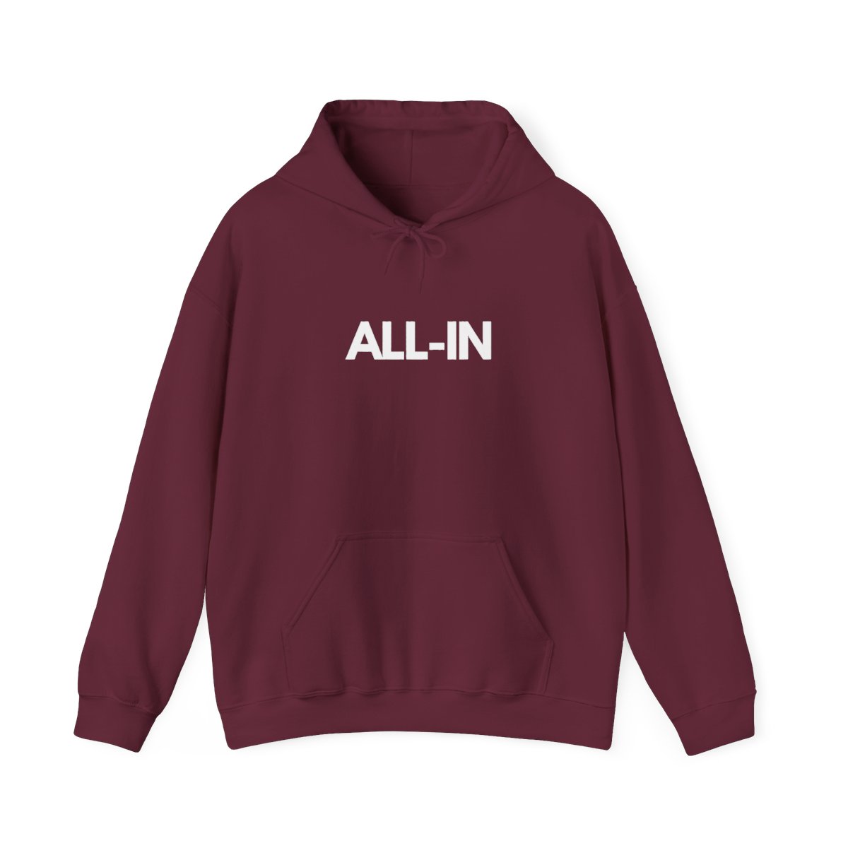 All In Poker Graphic Crewneck Hoodie - alternate angle 3, merchandise