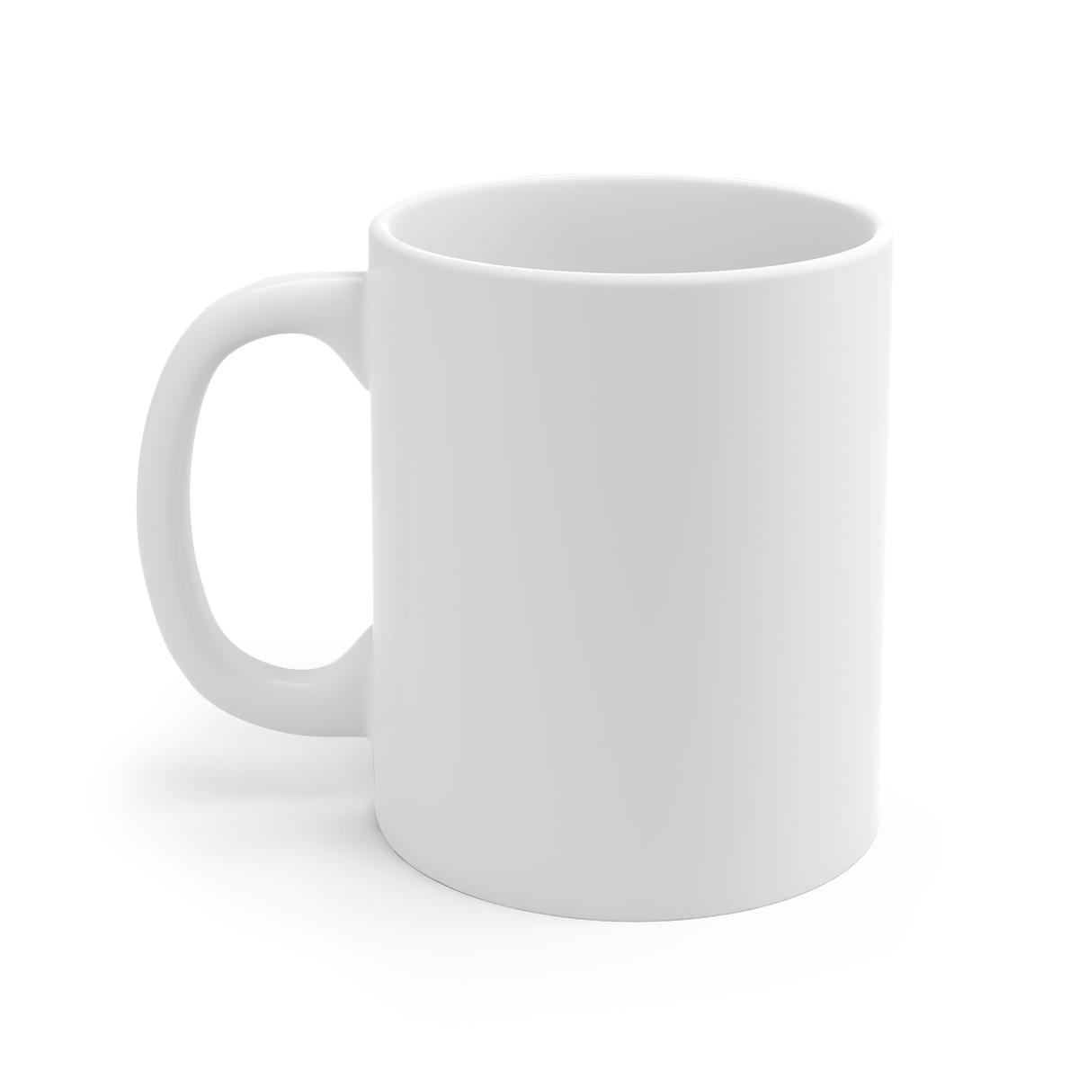 All In Podcast "Besties, Business, Banter" White Mug - alternate angle 2, merchandise