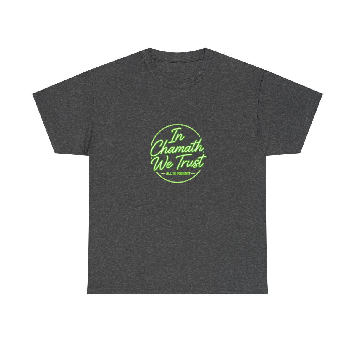 All In Podcast "In Chamath We Trust" Unisex Tee - alternate angle 4, merchandise