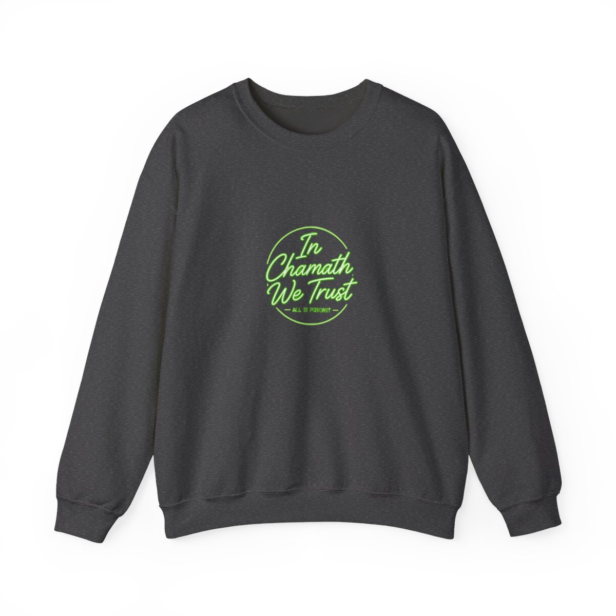 All In Podcast "In Chamath We Trust" Crewneck - alternate angle 4, merchandise