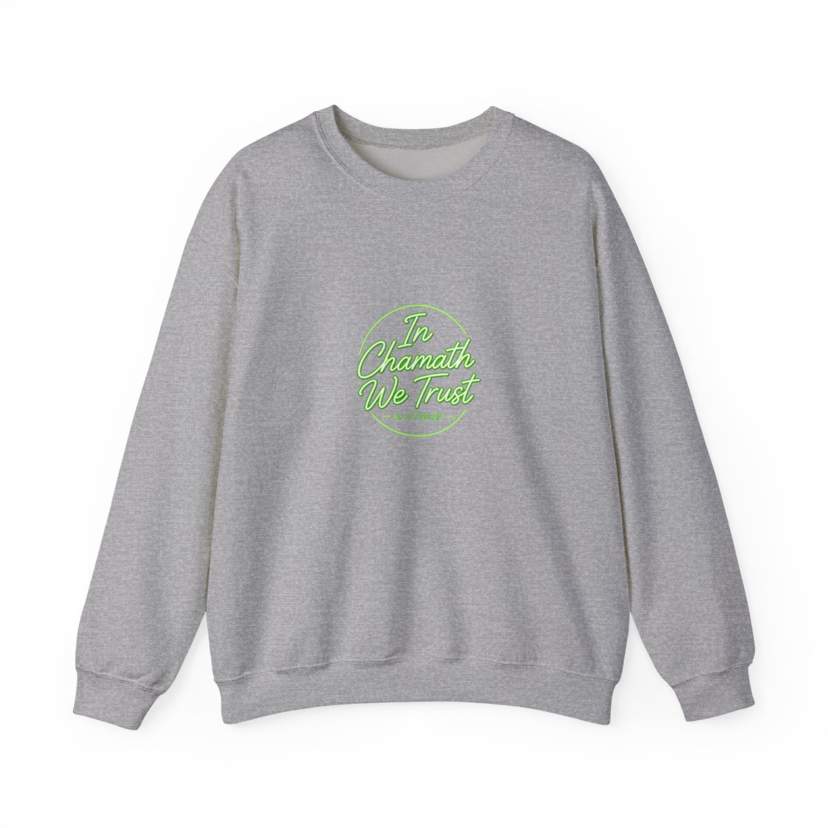 All In Podcast "In Chamath We Trust" Crewneck - alternate angle 2, merchandise