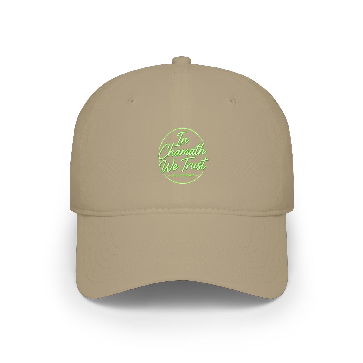 All In Podcast "In Chamath We Trust" Hat - alternate angle 3, merchandise