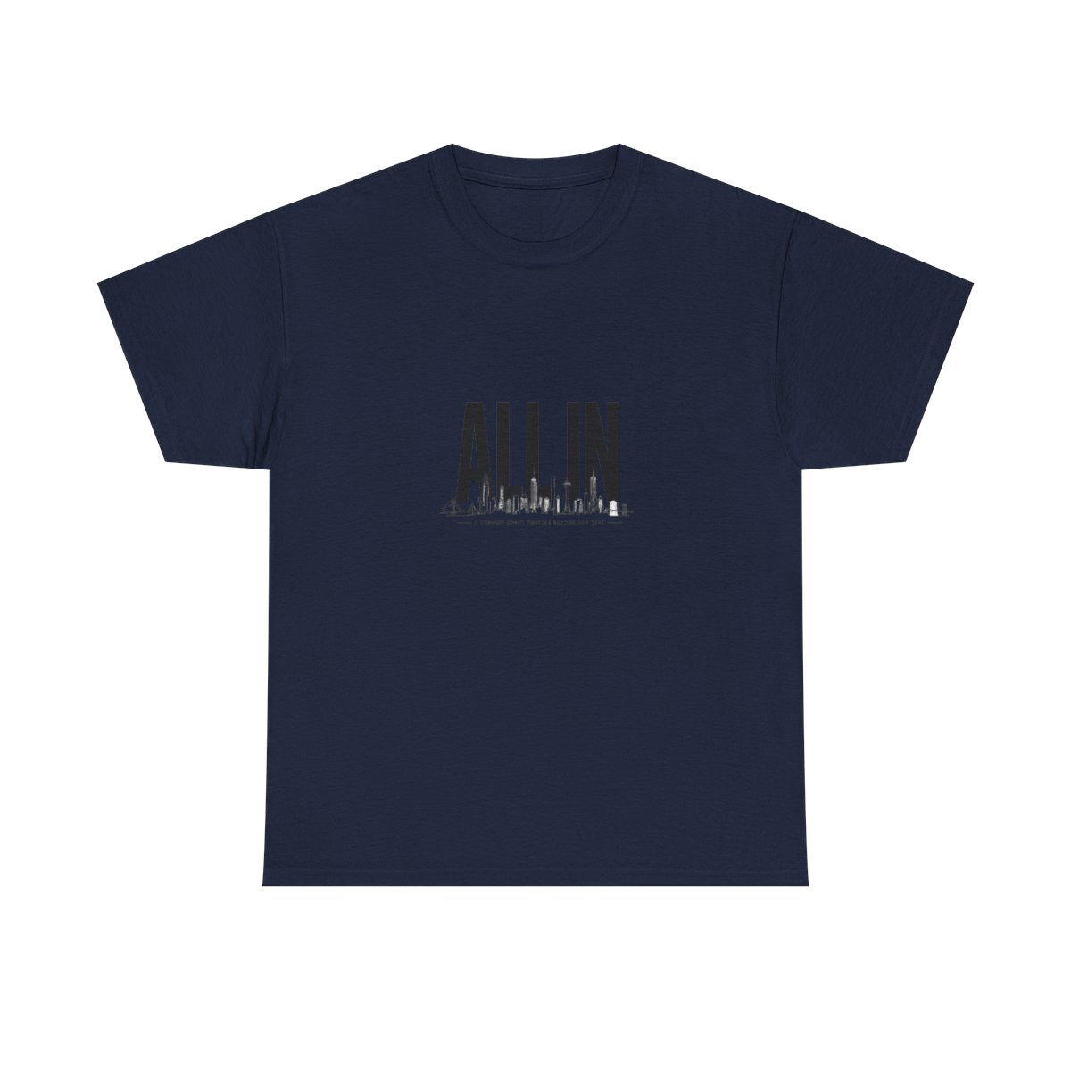 All In Podcast "ALL IN" Unisex Tee - alternate angle 5, merchandise