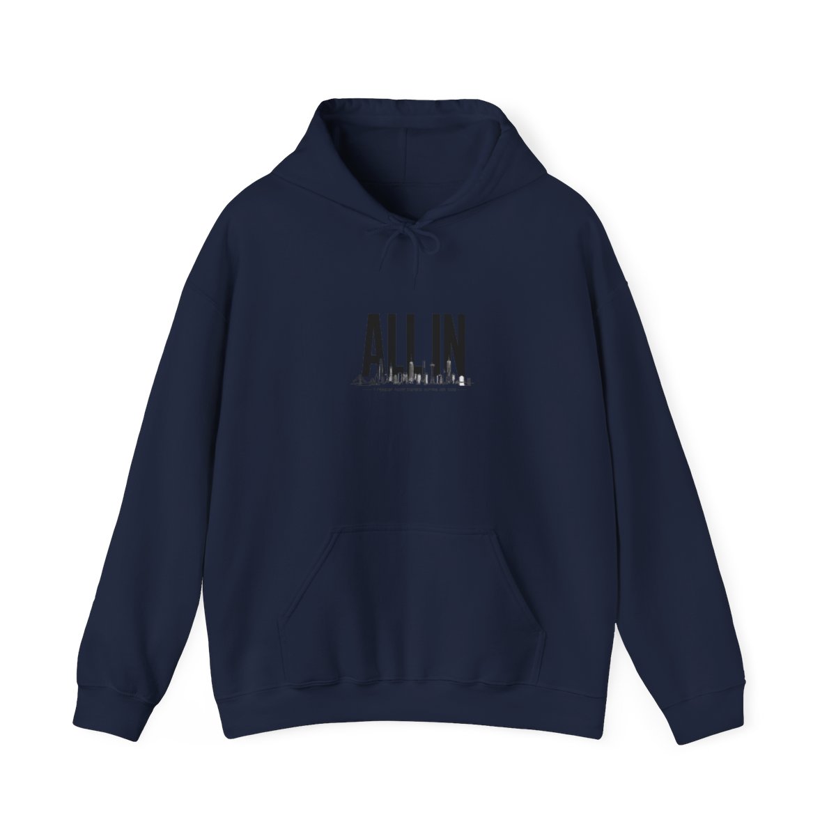 All In Podcast "ALL IN" Hoodie - alternate angle 5, merchandise