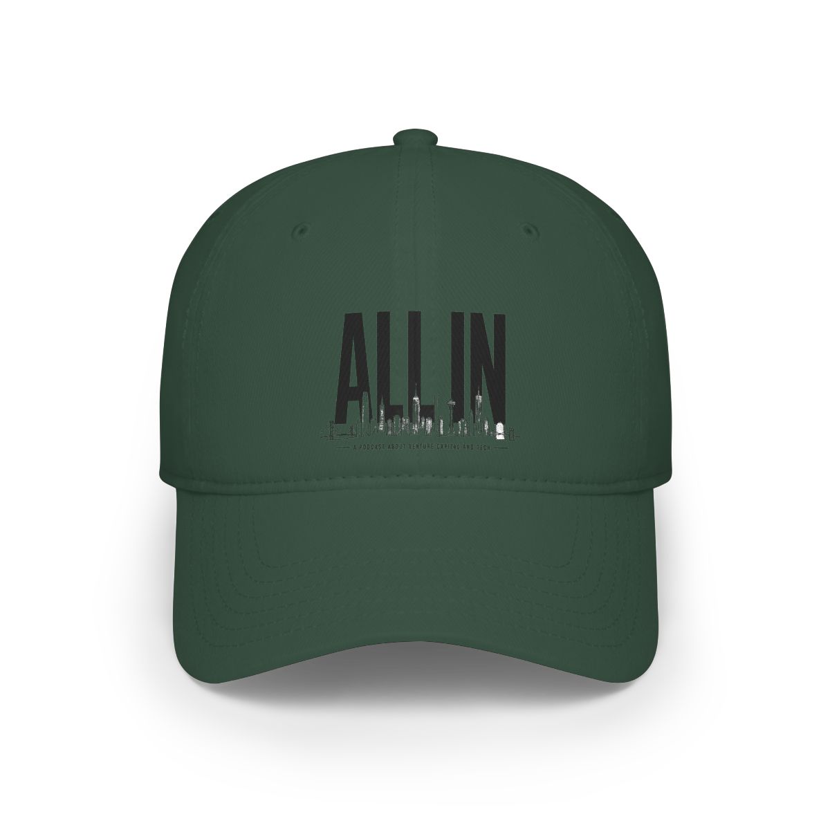 All In Podcast "ALL IN" Hat - alternate angle 4, merchandise