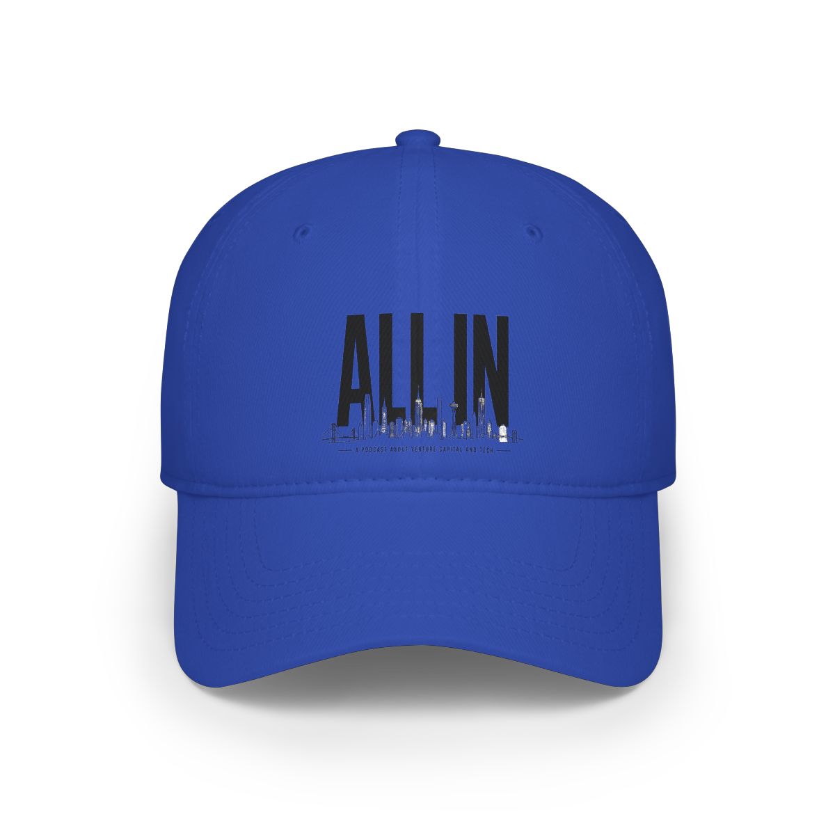 All In Podcast "ALL IN" Hat - alternate angle 5, merchandise