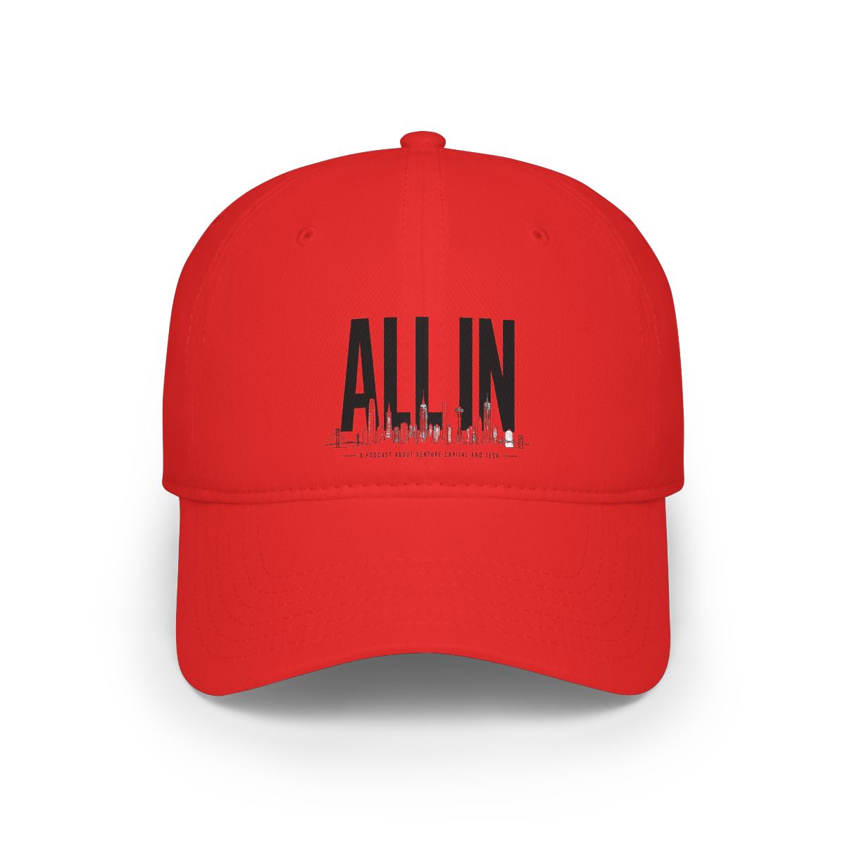 All In Podcast "ALL IN" Hat - Official Hats & Caps merchandise