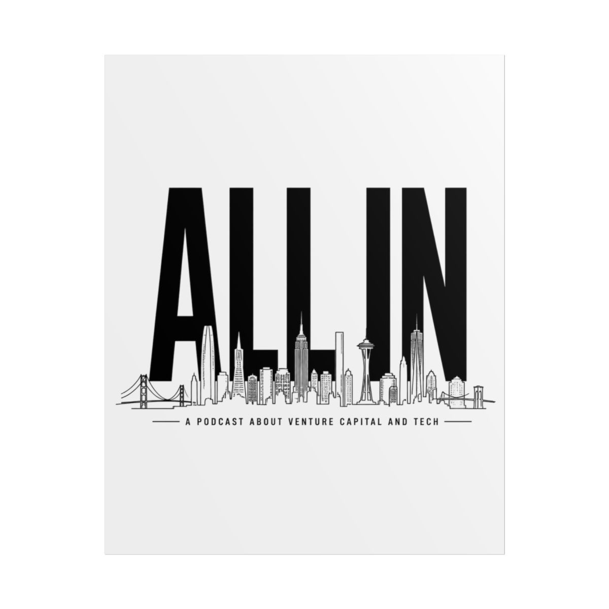 All In Podcast "ALL IN" Poster