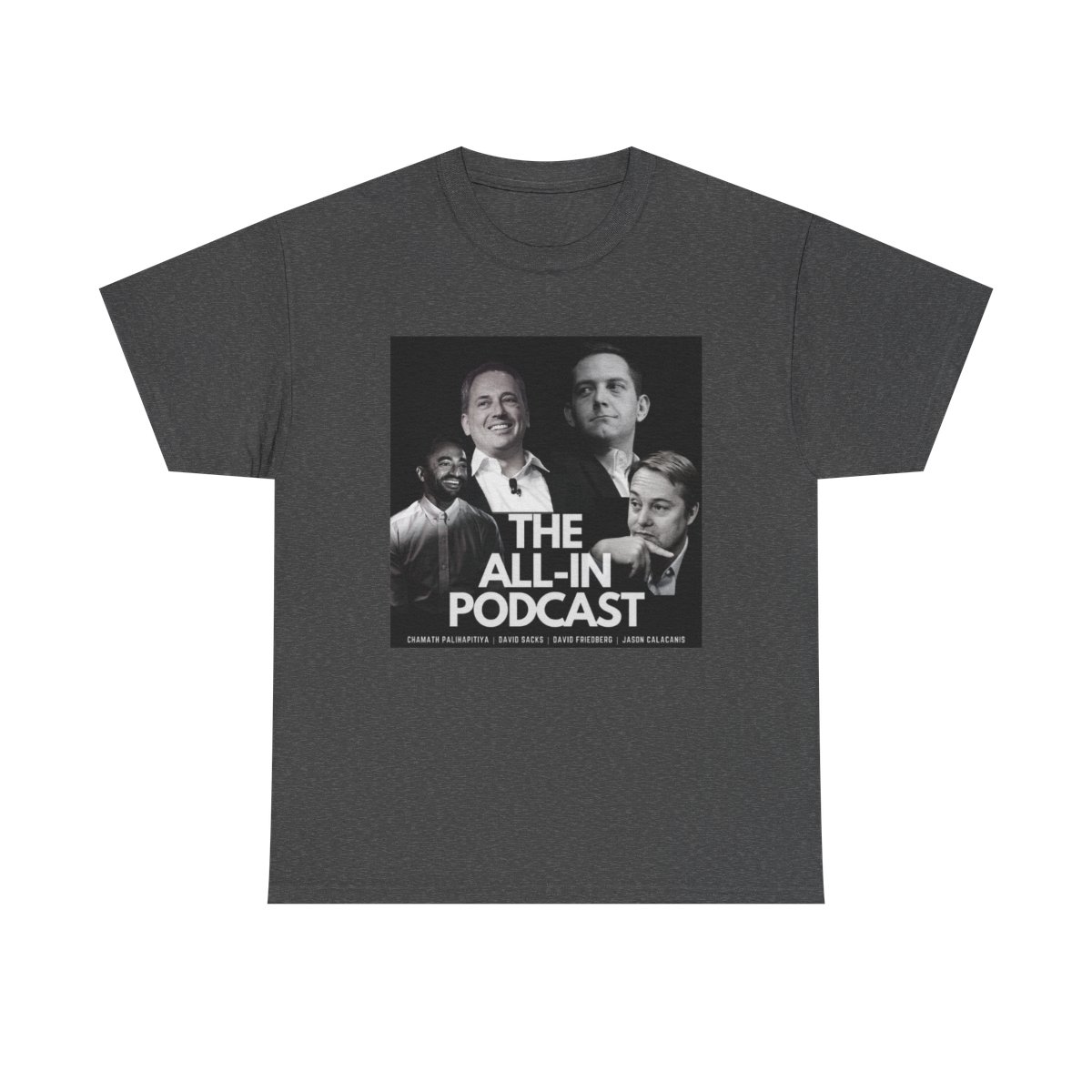 All In Podcast "All In Strategic League" Unisex Tee All In Podcast - alternate angle 4, merchandise