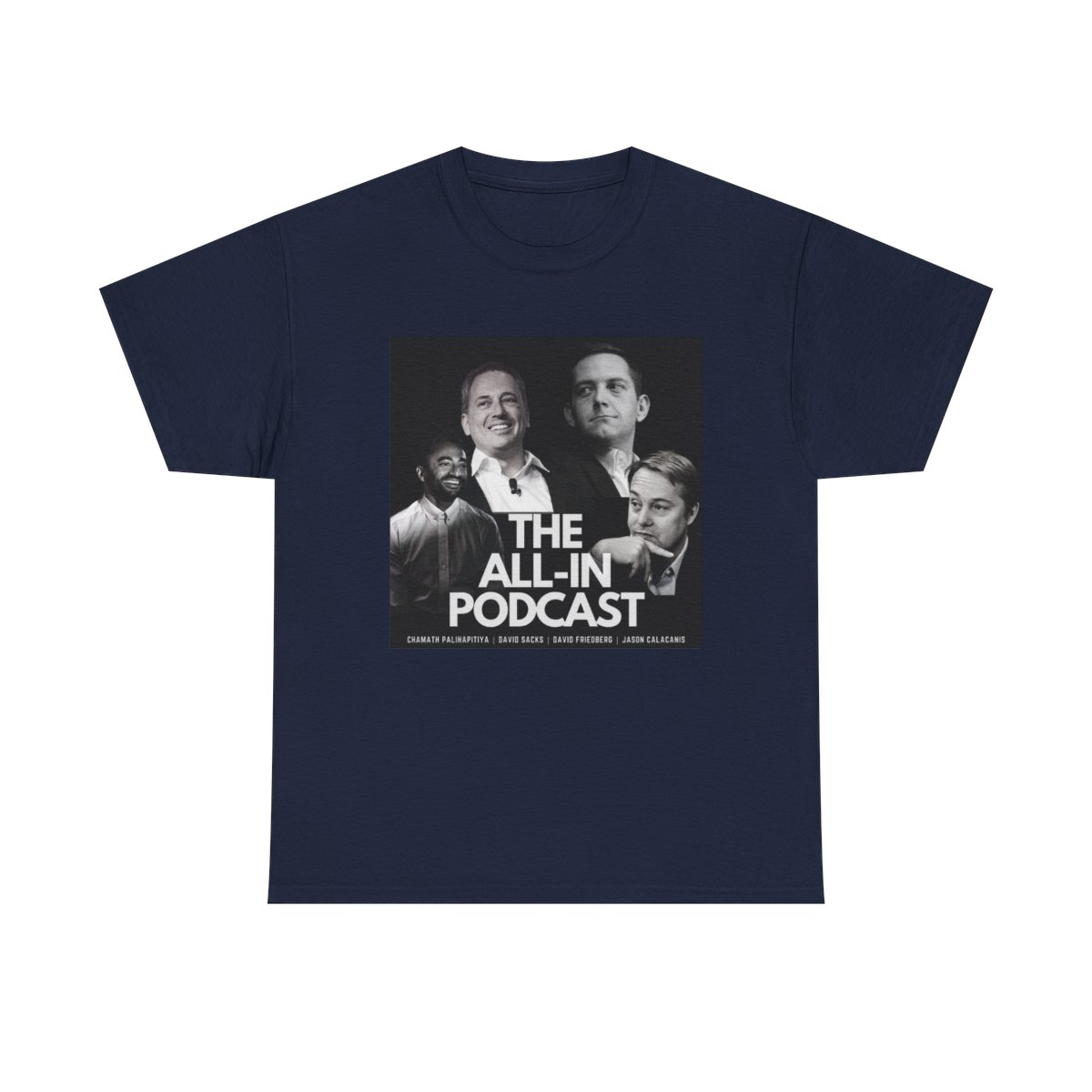 All In Podcast "All In Strategic League" Unisex Tee All In Podcast - alternate angle 5, merchandise