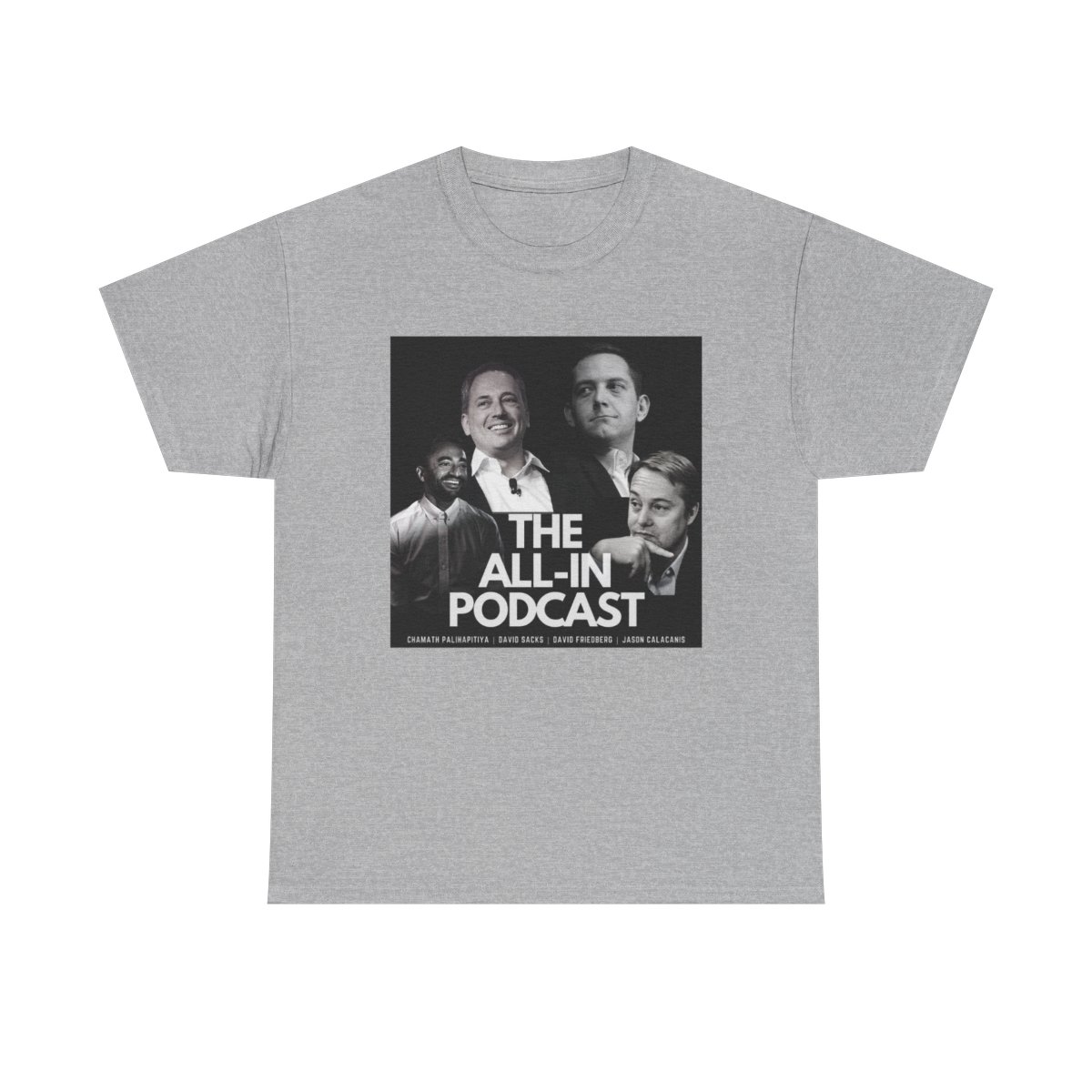 All In Podcast "All In Strategic League" Unisex Tee All In Podcast - alternate angle 3, merchandise