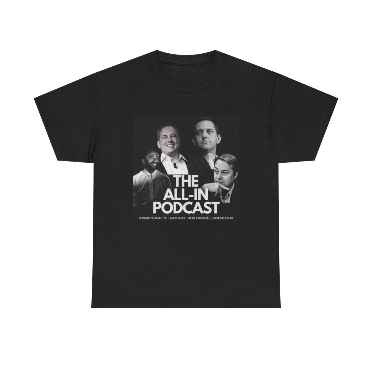 All In Podcast "All In Strategic League" Unisex Tee All In Podcast - alternate angle 2, merchandise