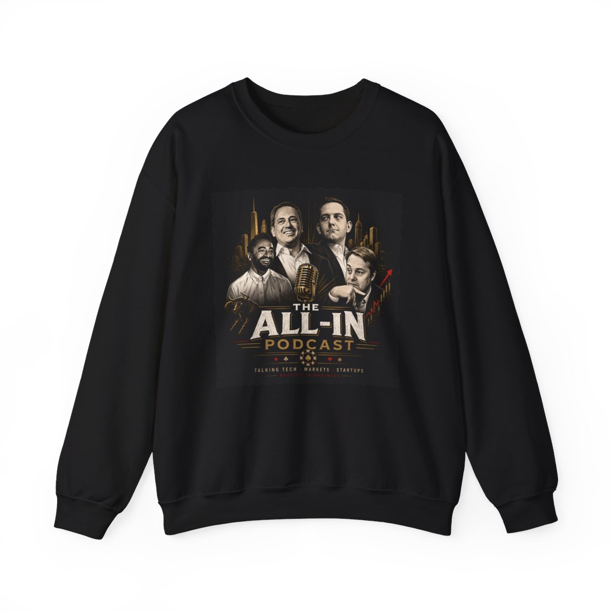 All In Podcast "All In Strategic League" Crewneck All In Podcast