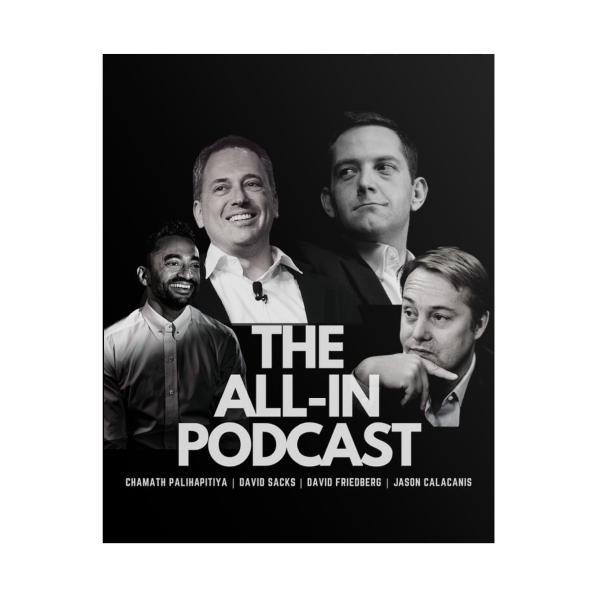All In Podcast "All In Strategic League" Poster All In Podcast - alternate angle 1, merchandise