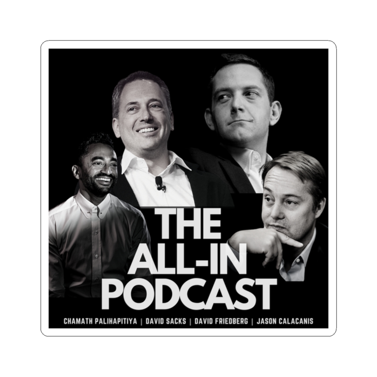 All In Podcast "All In Strategic League" Sticker All In Podcast - Official Stickers merchandise
