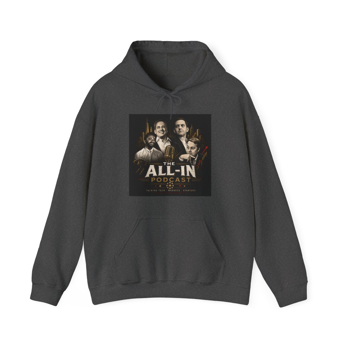 All In Podcast "All In Crew" Hoodie - alternate angle 4, merchandise