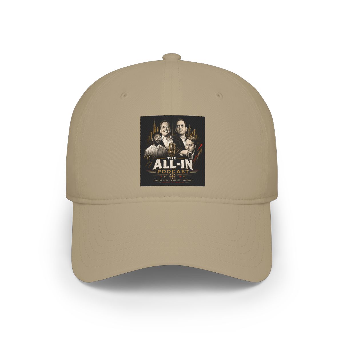 All In Podcast "All In Crew" Hat - alternate angle 3, merchandise